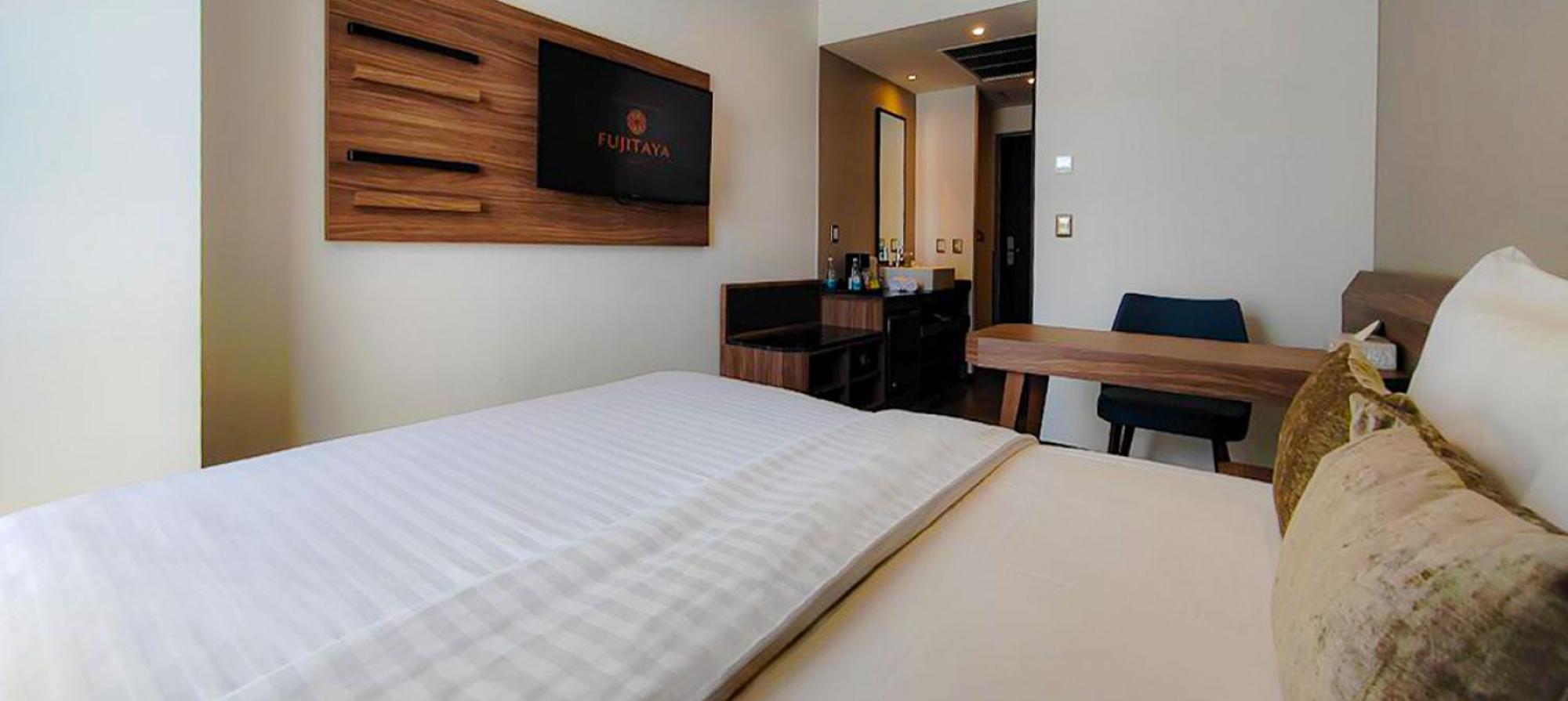 Fujitaya Queretaro 호텔 외부 사진 A room at the hotel